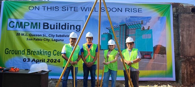 CMPMI Breaks Ground for New CARD MRI Building in San Pablo City