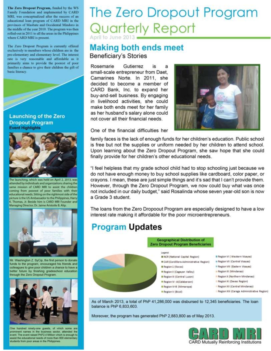 Zero-Dropout-Program-April-to-June-2013